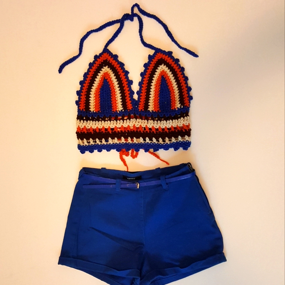 Handmade Crochet Bralette Top